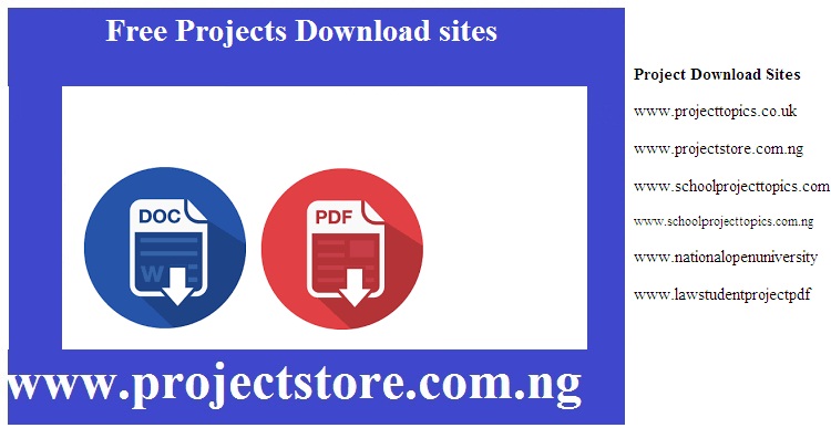 Free projects download sites